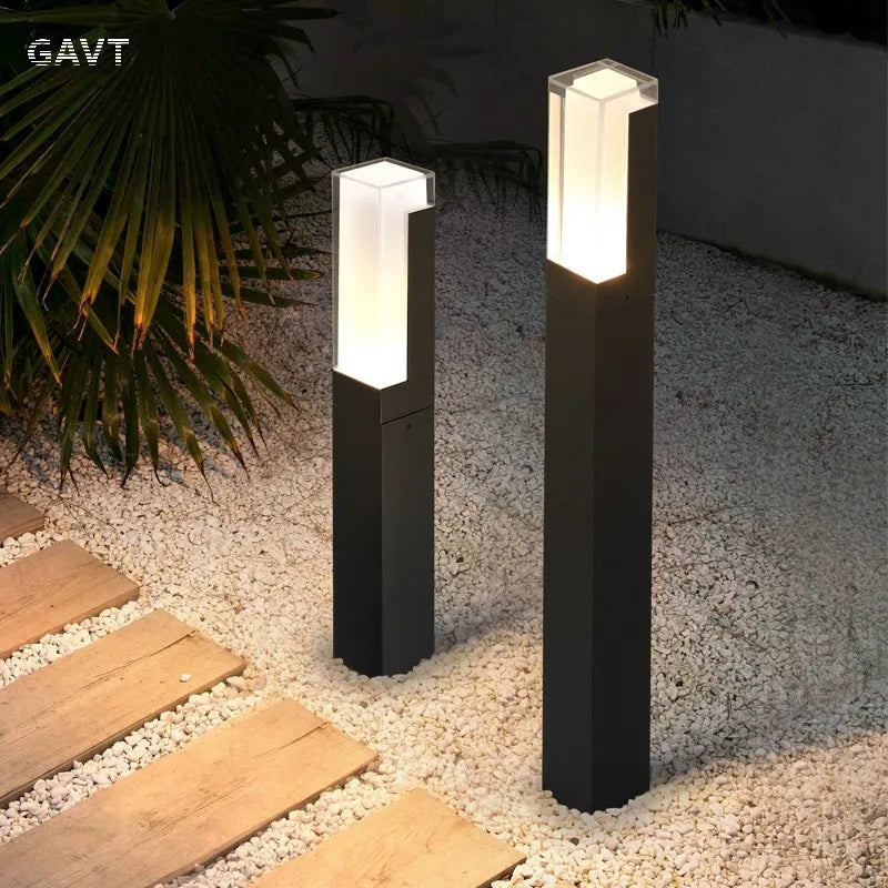 LED lampe à gazon paysage lumières pour la décoration de jardin IP65 étanche AC85-265V lumières de jardin éclairage extérieur pour maison de campagne