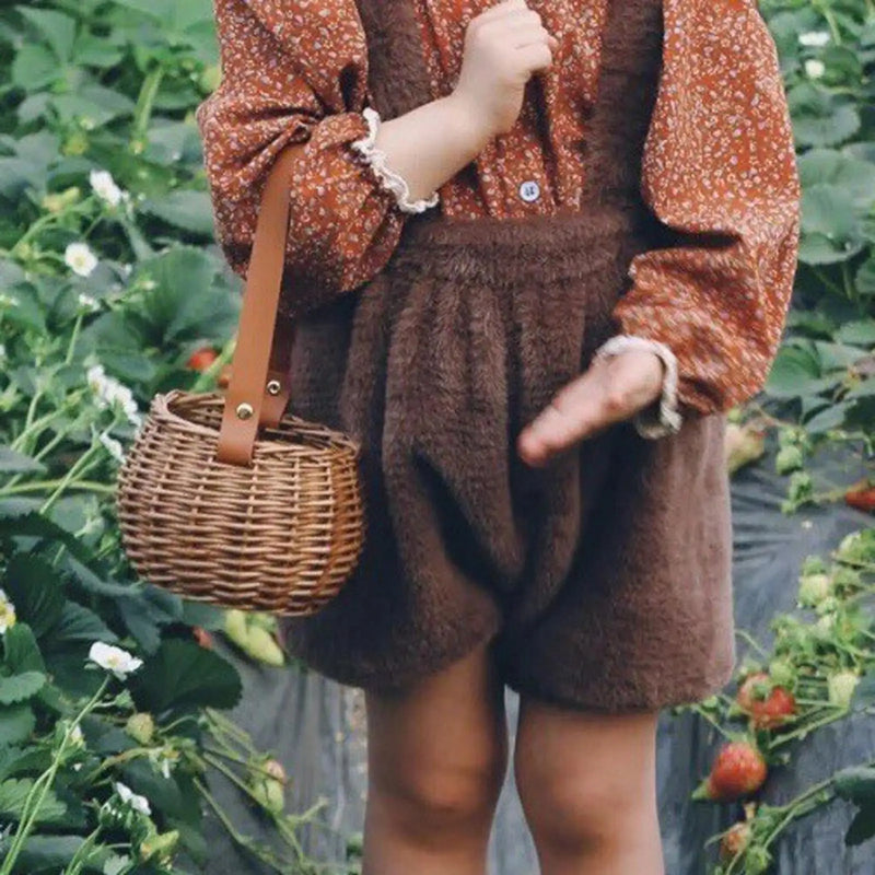 panier de rangement tissé pour plantes et fleurs