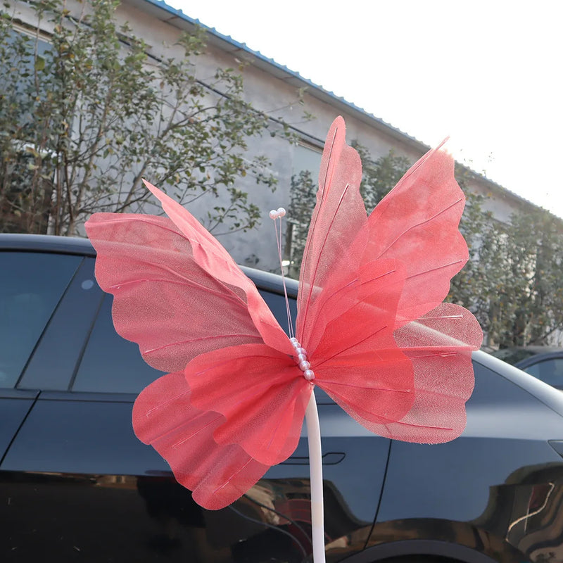 fond de papillon en maille pour mariage et fête