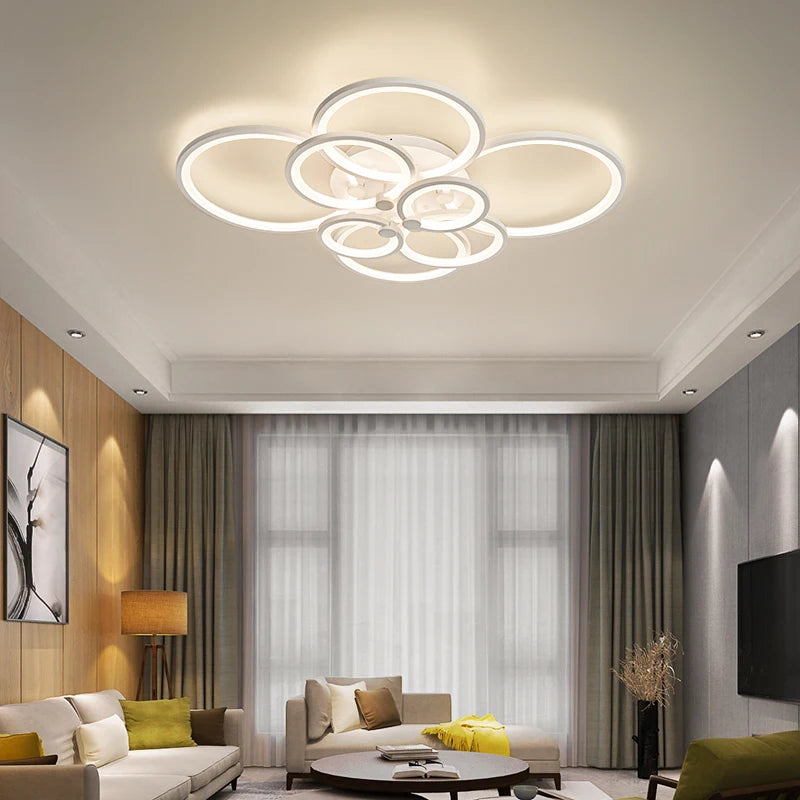 Hot Modern LED Chandelier For Home Indoor Lighting, Modern Chandelier Ceiling For Bedroom, Living Room Decoration, Lighting