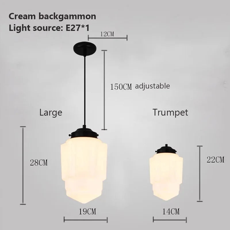 suspension moderne en verre à led pour intérieur élégant