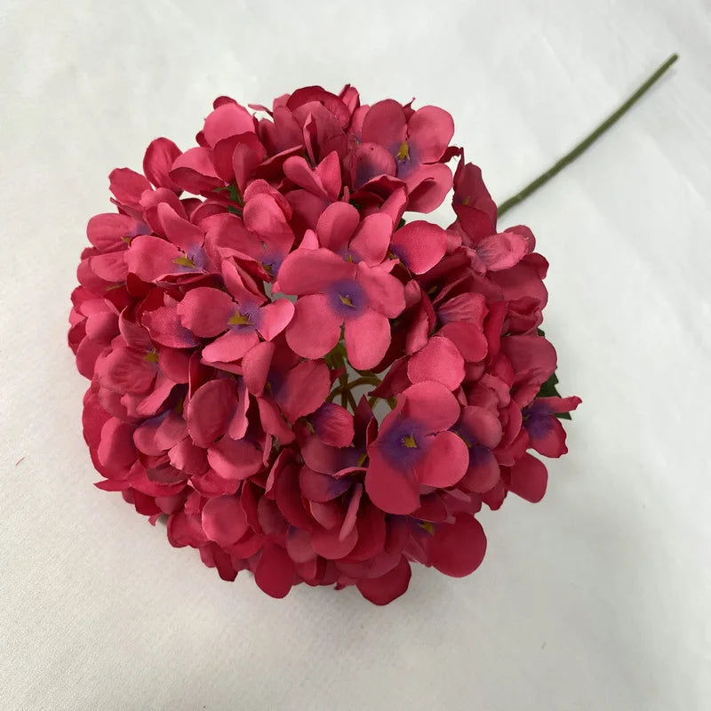 bouquet d'hortensias artificiels en soie pour décoration d'événements