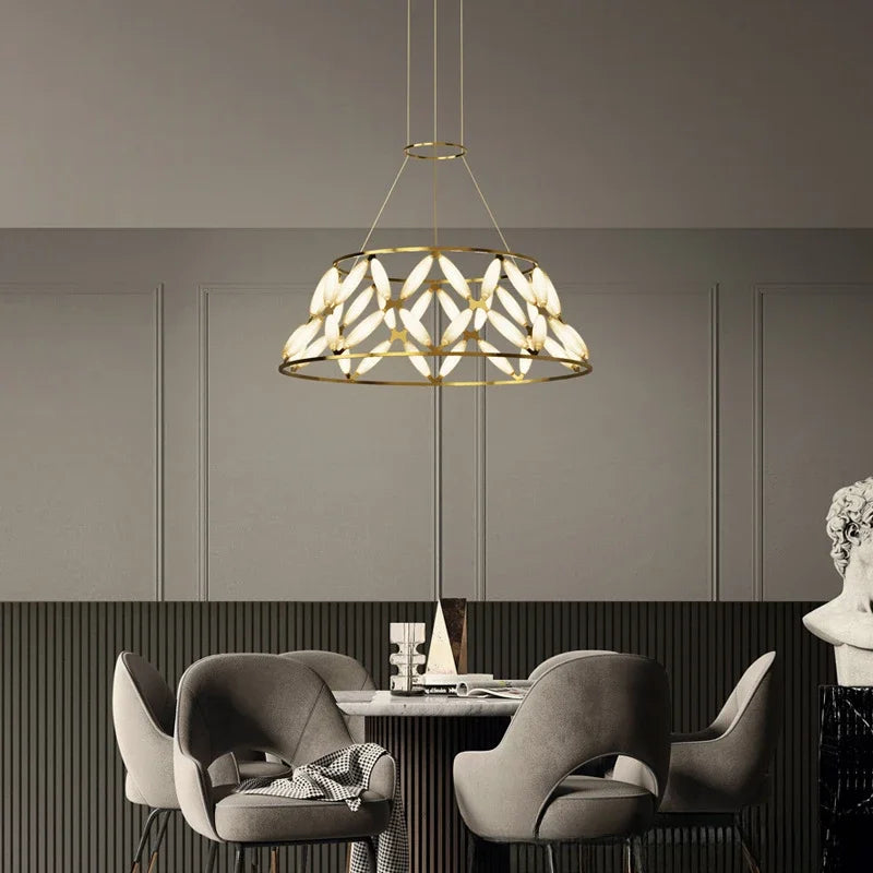 lustre nordique moderne lampe led créative pour décoration intérieure