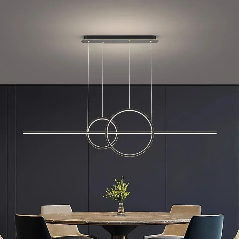 lustre led moderne minimaliste pour décoration de maison