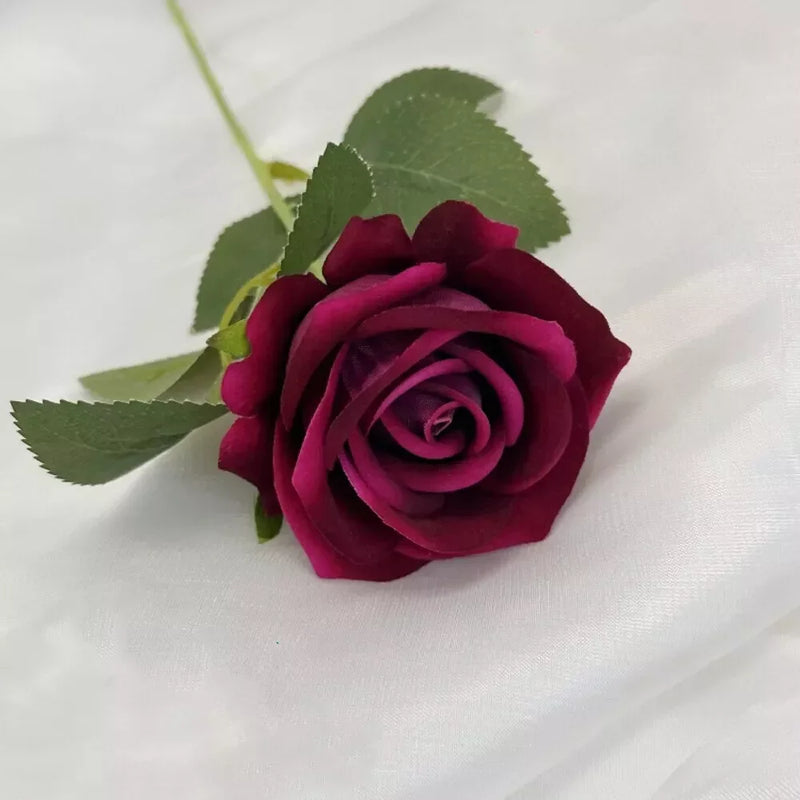 rose artificielle en soie pour décoration de mariage et événements