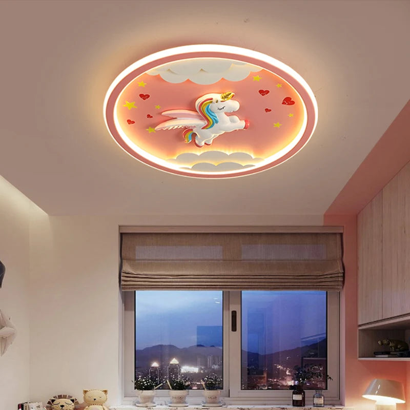 plafonnier led créatif pour chambre d'enfant décorative