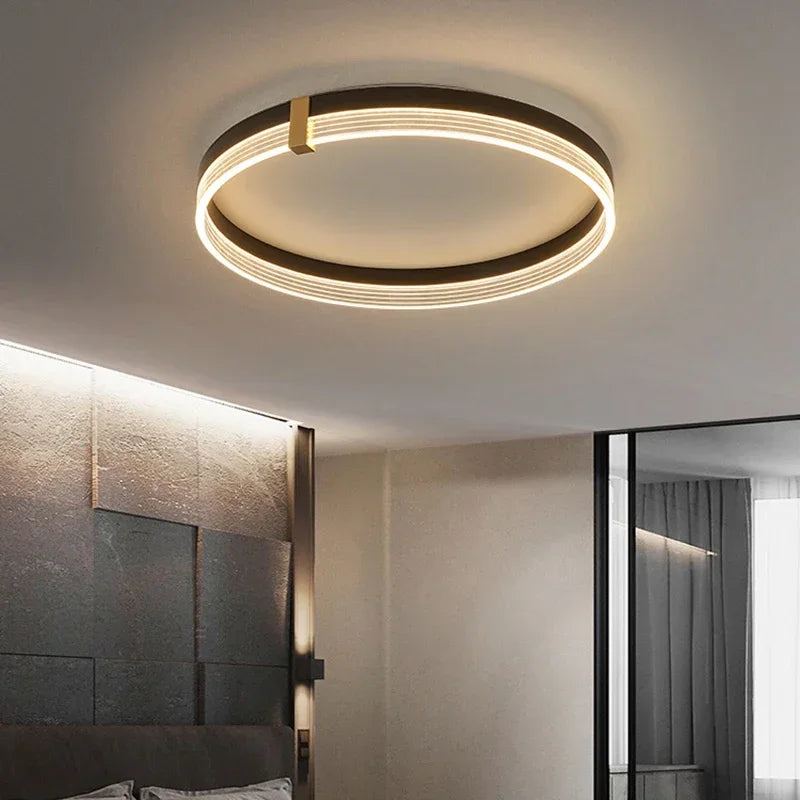 plafonnier led moderne pour décoration d'intérieur élégante