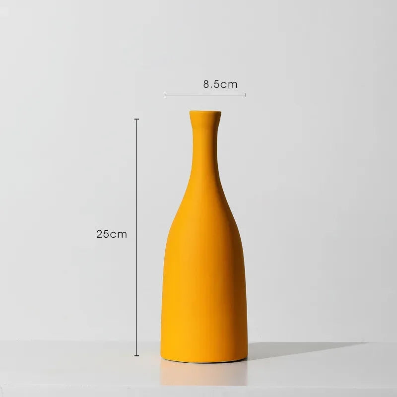 vase en céramique nordique pour décoration intérieure ou cadeau