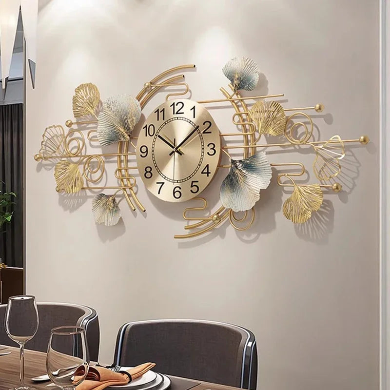 horloge murale design moderne et créative pour intérieur tendance