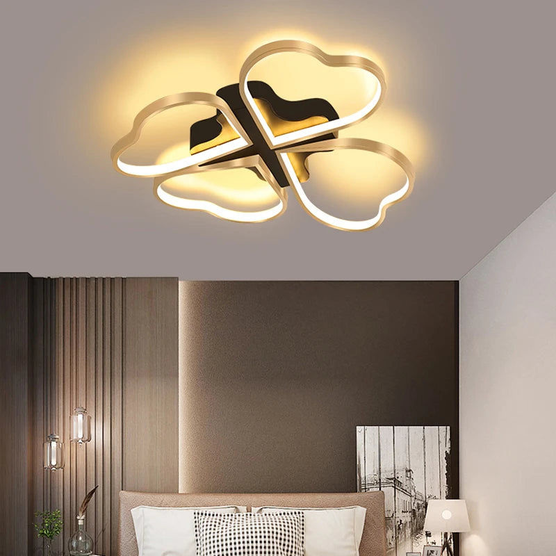 plafonnier led créatif nordique pour éclairage intérieur décoratif