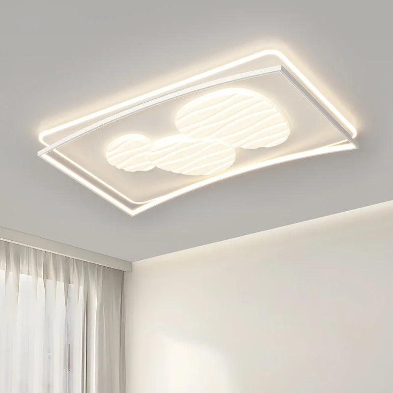 plafonnier led design nordique moderne luminaire décoratif simple