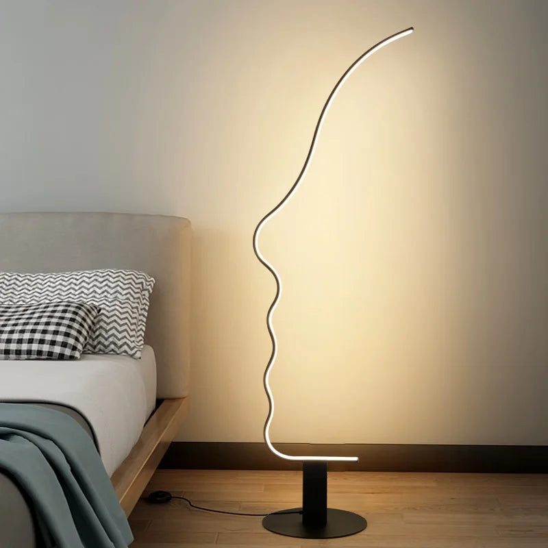 lampadaire moderne minimaliste pour un éclairage créatif intérieur