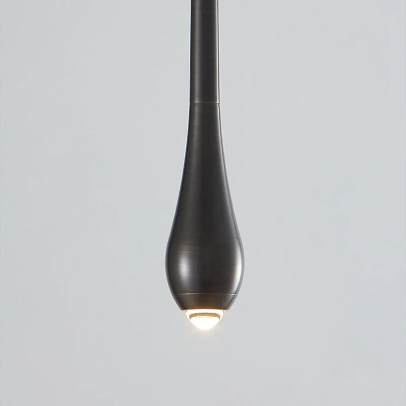 lampe led suspendue en laiton design moderne 3 intensités variables livraison directe