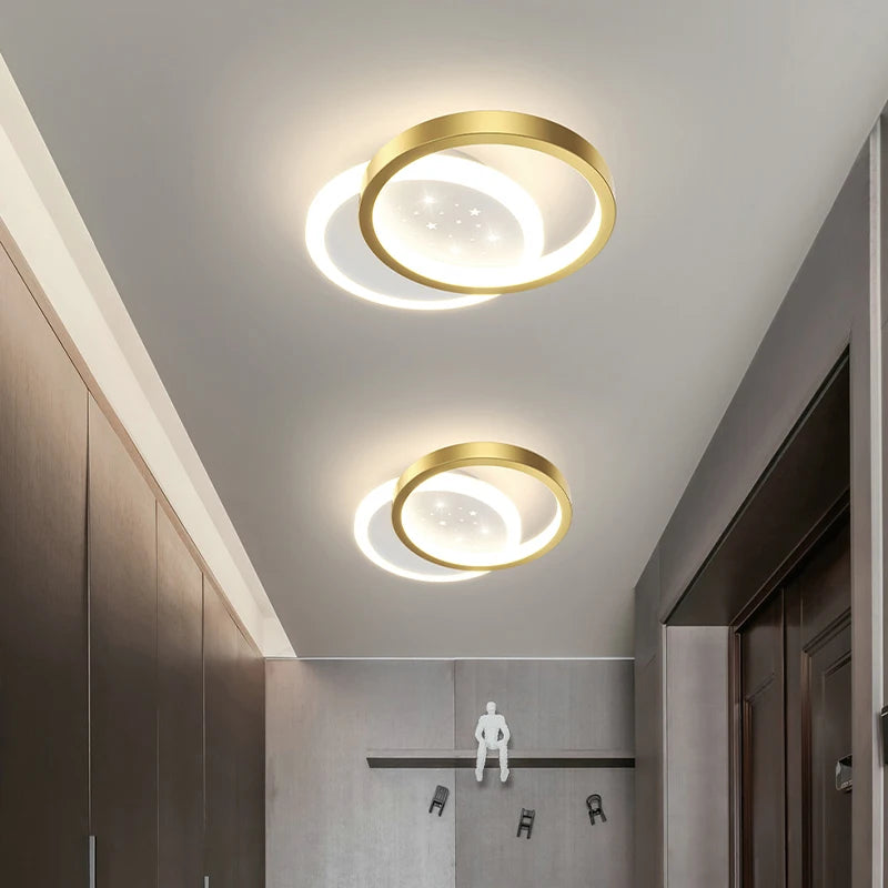 plafonnier led minimaliste moderne pour extérieur