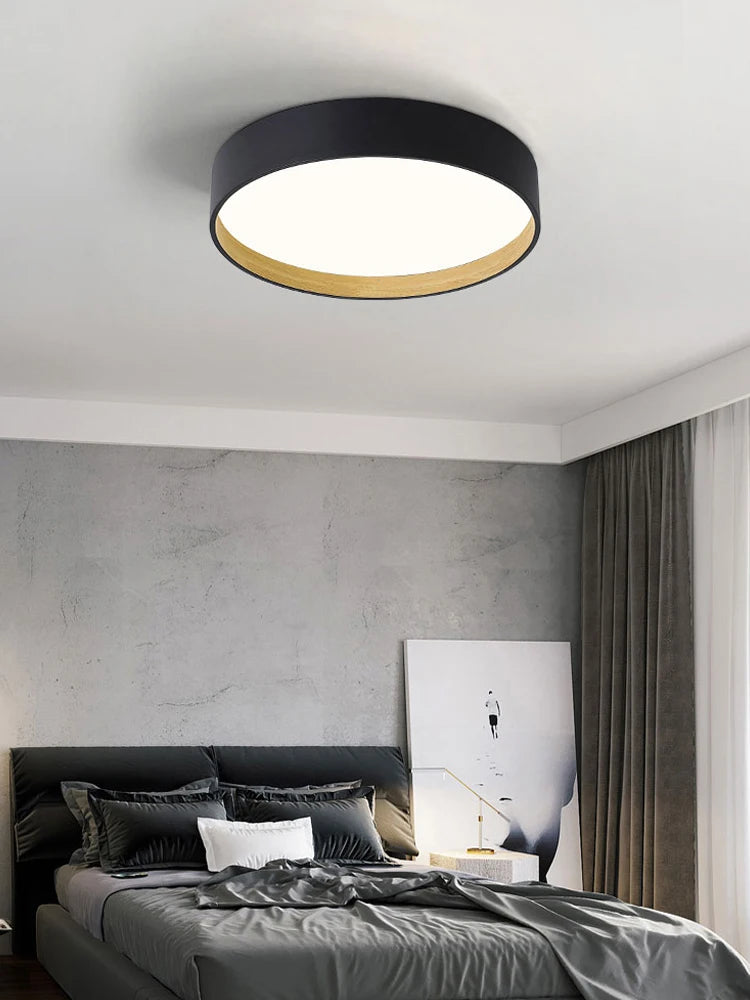 plafonnier led rond design italien pour intérieur moderne