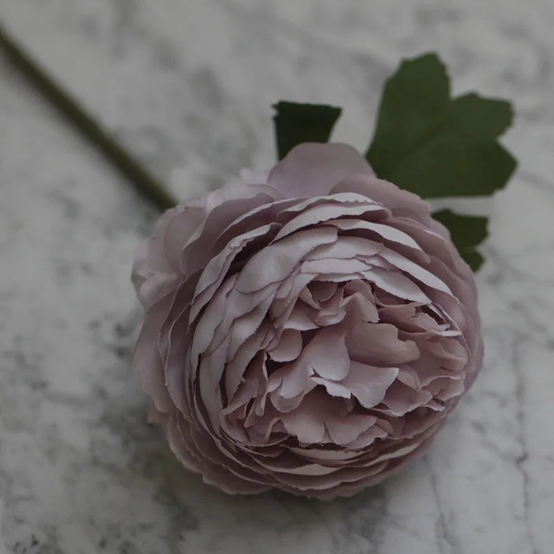 fleurs en tissu de soie pour décorations florales et bouquets