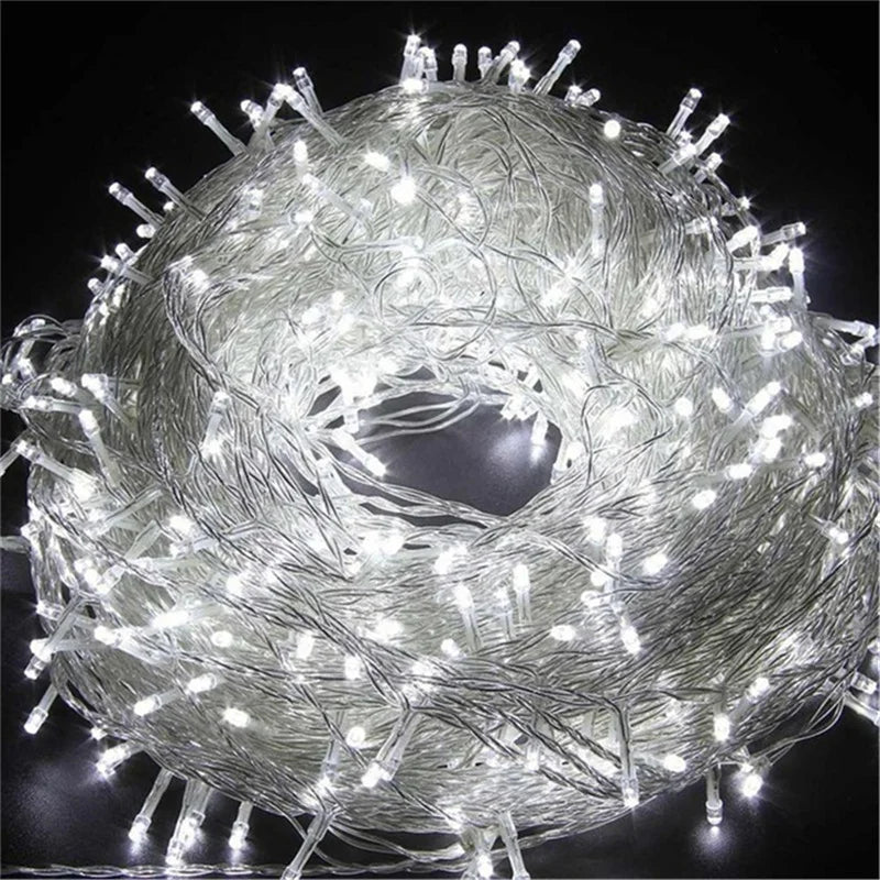 guirlande lumineuse led pour décoration intérieur extérieur festive