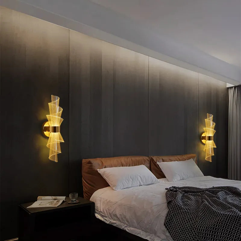 Applique murale LED nordique luxe