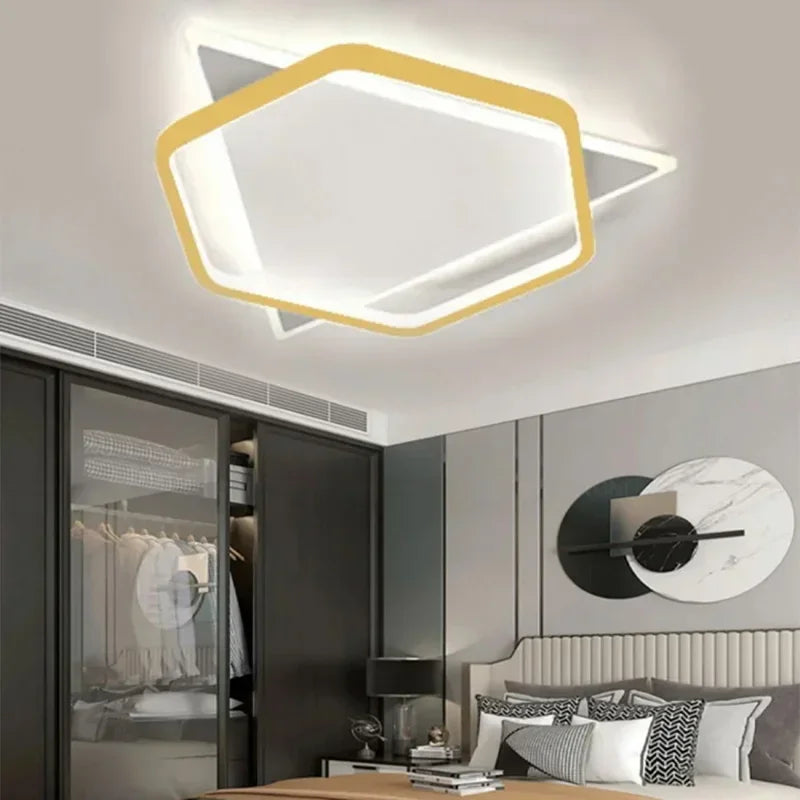 lustre moderne à leds pour intérieur de maison