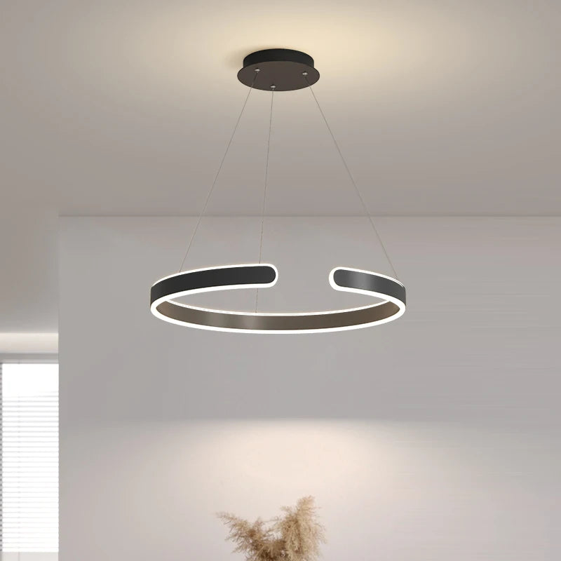 lustre moderne lumineux pour un éclairage élégant intérieur