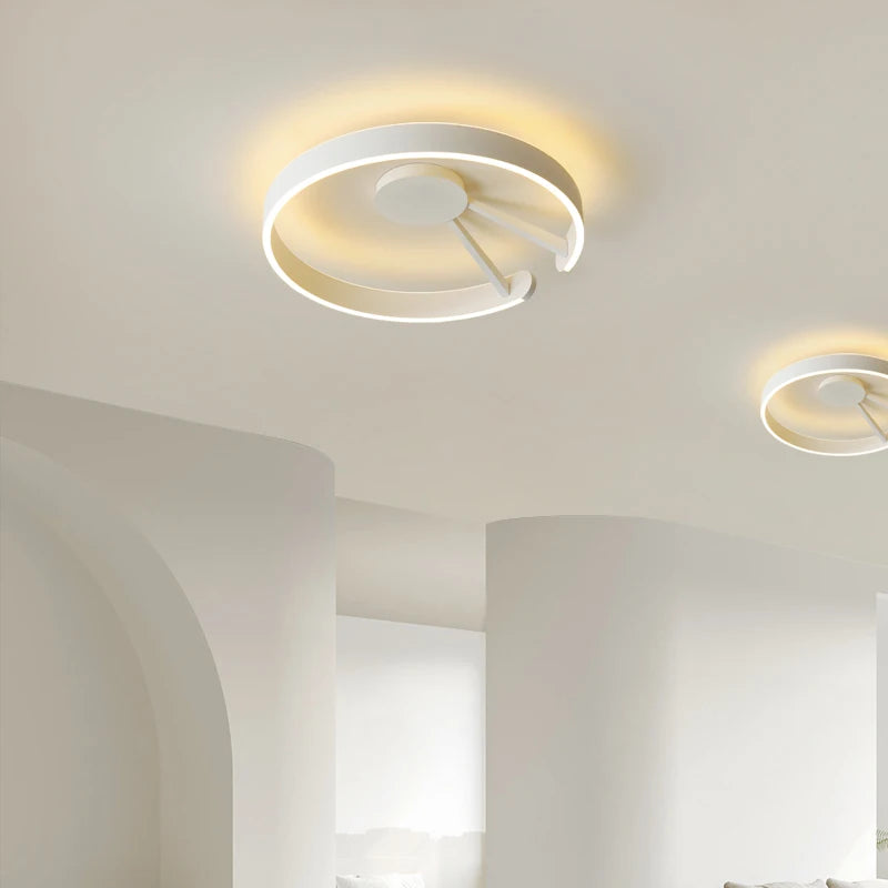 plafonnier led moderne en fer forgé acrylique pour décoration intérieure