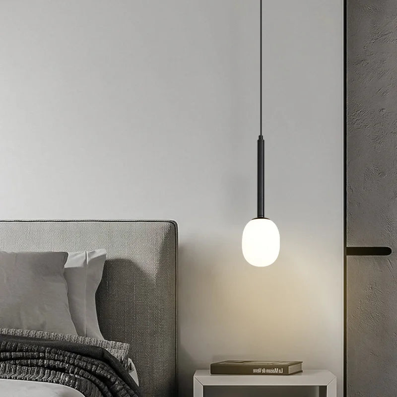 lampe de chevet moderne en forme d'oeuf pour intérieur créatif