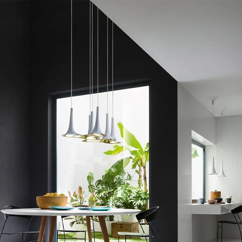 suspension en métal au design italien pour intérieur moderne