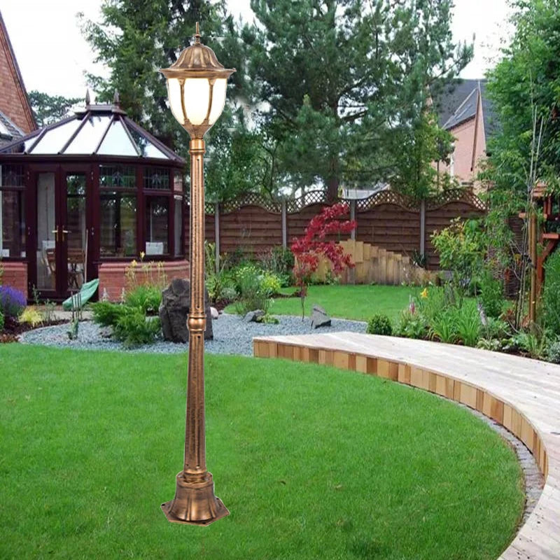 (≈1.8MM) European Garden Lamp Lawn Lamp Outdoor Street Lamp Waterproof Landscape Lamp Garden Villa High Pole Lamp