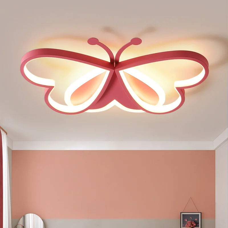 lustre winfordo led 	 papillon à intensité réglable pour enfants