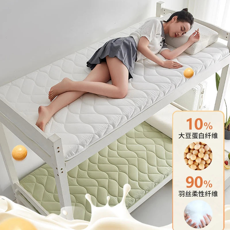 matelas en fibre de soja pour lit superposé étudiant