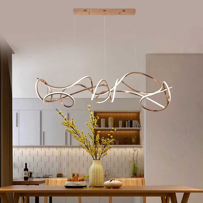 lustre moderne design pour éclairage intérieur élégant et raffiné