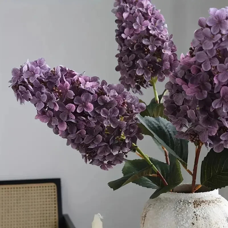 grande fleur d'hortensia artificielle pour décoration florale et mariage