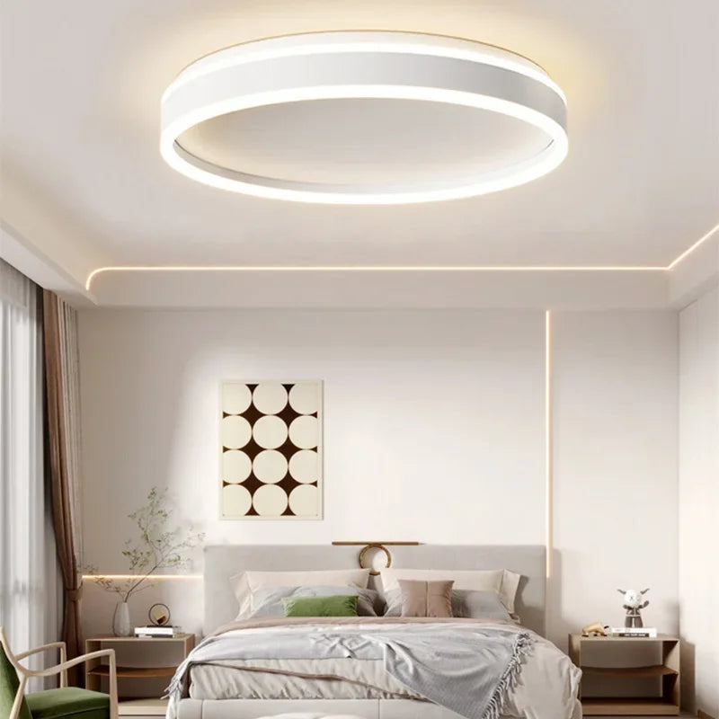 plafonnier led nordique à intensité variable pour intérieur