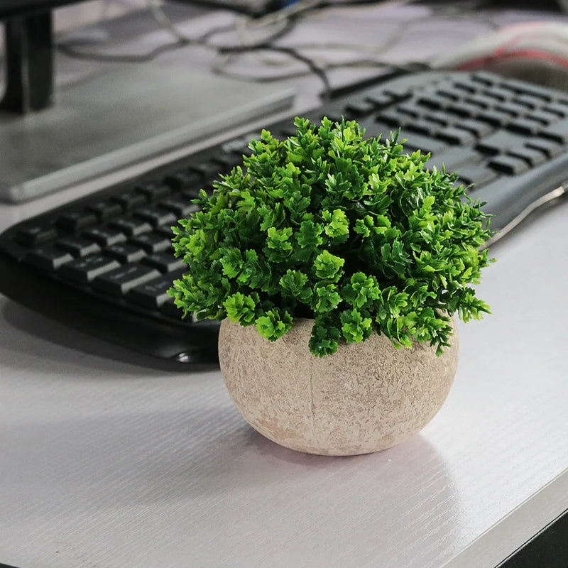 plante artificielle en pot style bonsaï pour décoration intérieure