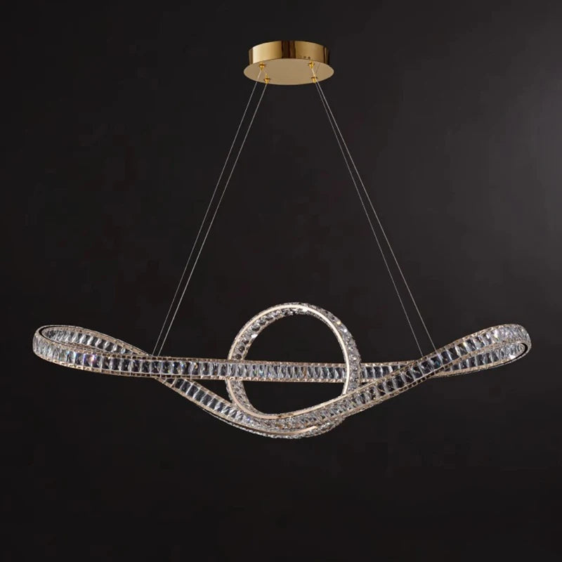 home decorationPendant lights, luxury crystal living room chandelier, dining room Pendant lamp, ceiling light, indoor lighting