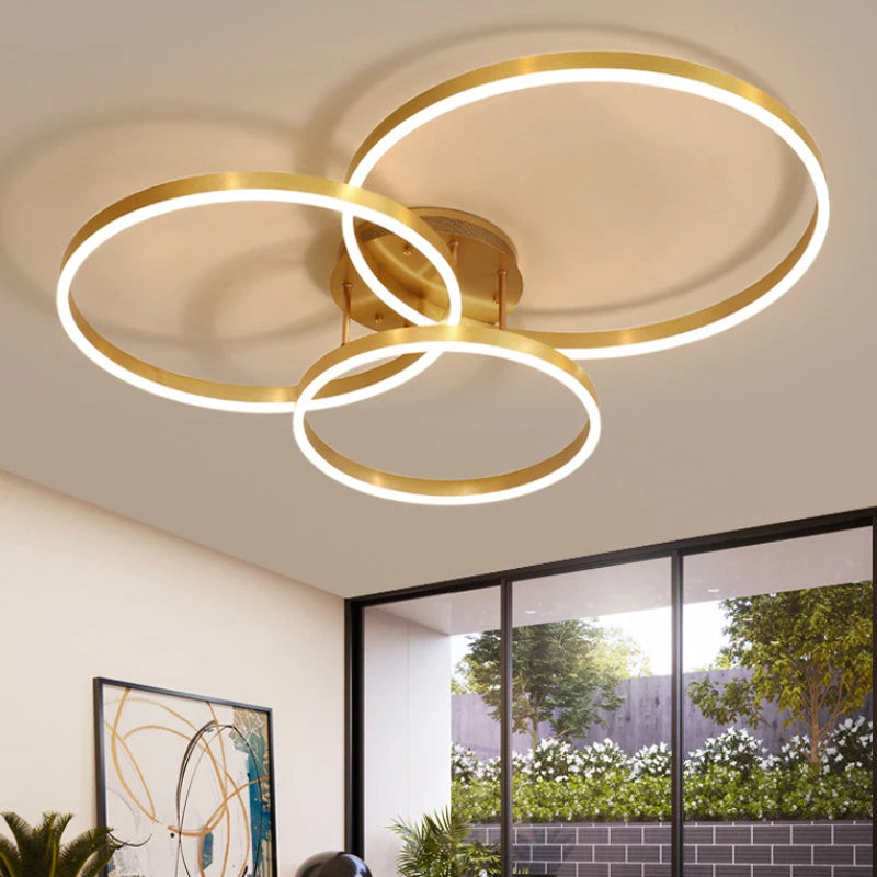 plafonnier led design nordique moderne luminaire décoratif 	 modèle