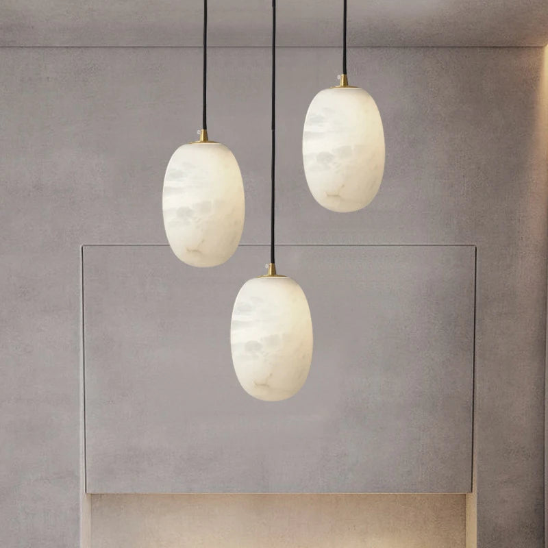 lanterne de luxe en marbre espagnol pour bar et hôtel