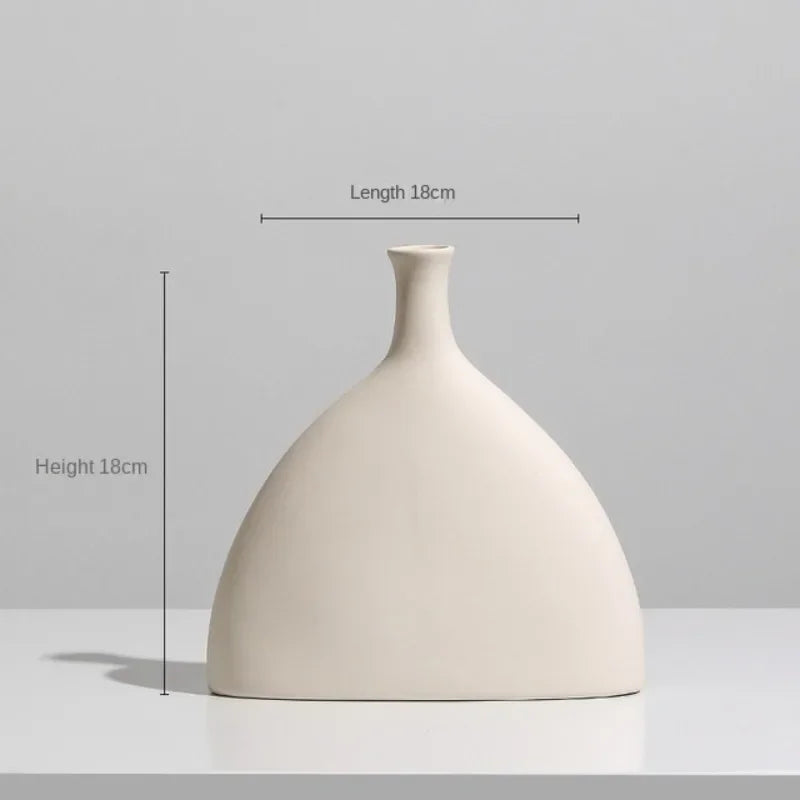 vase en céramique moderne pour fleurs séchées décoration intérieure