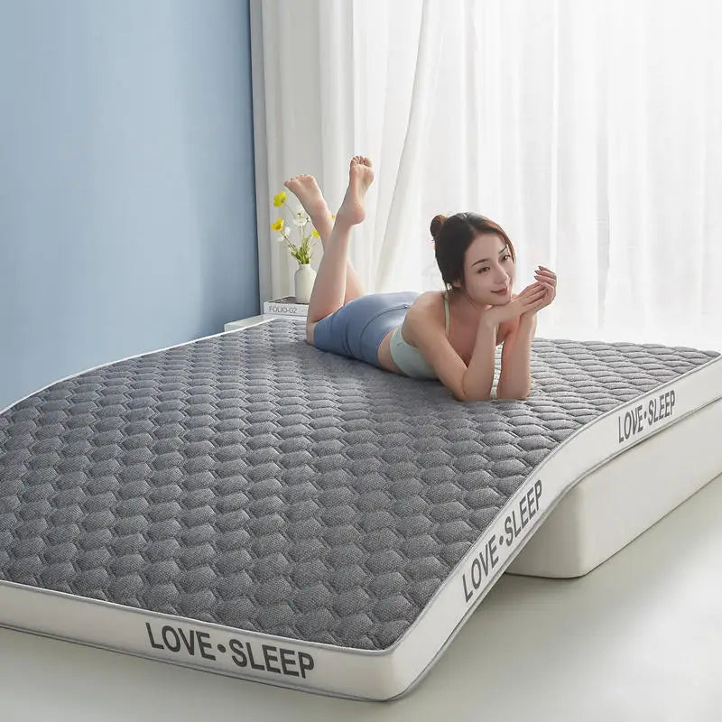 matelas en latex rembourré pour dortoir d'étudiants à mémoire de forme