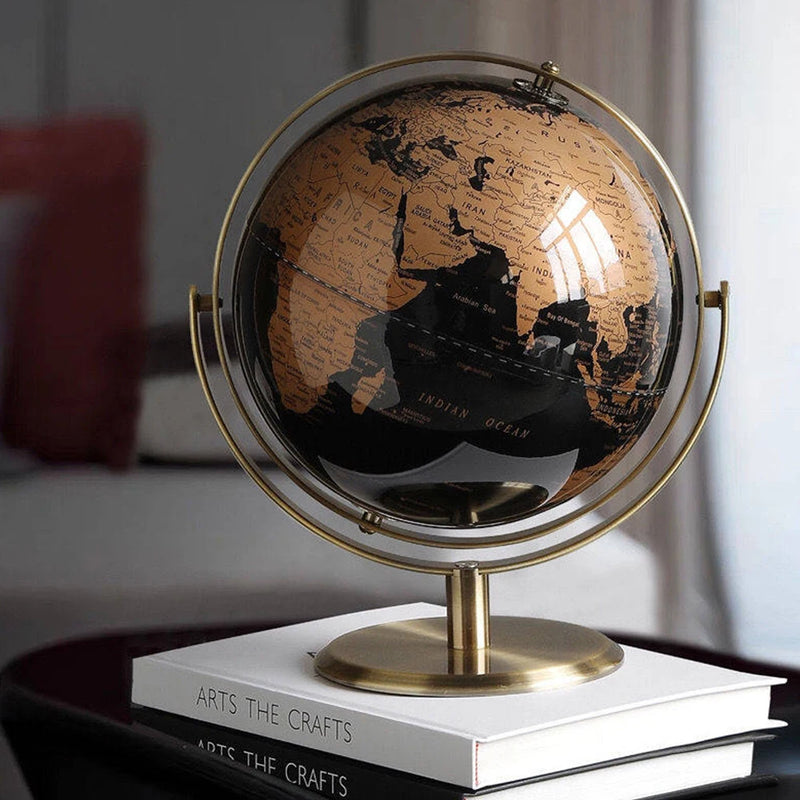 globe terrestre décoratif pour apprendre et explorer le monde