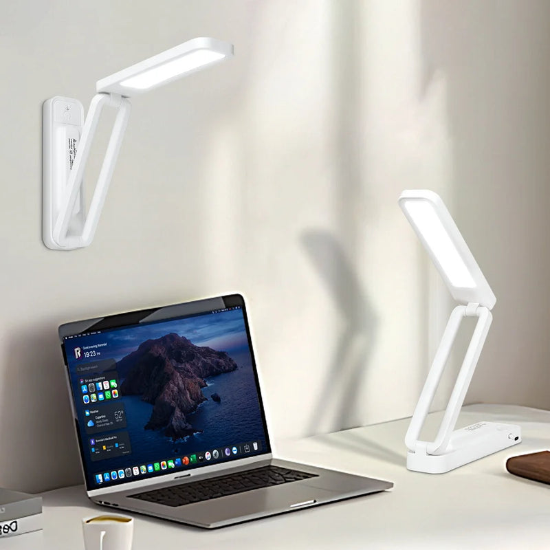 lampe de bureau pliable tactile avec télécommande et intensité variable