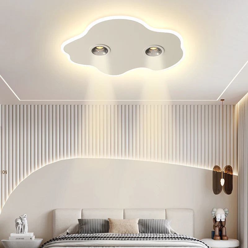 plafonnier led moderne créatif en forme de nuage luminaire décoratif d'intérieur