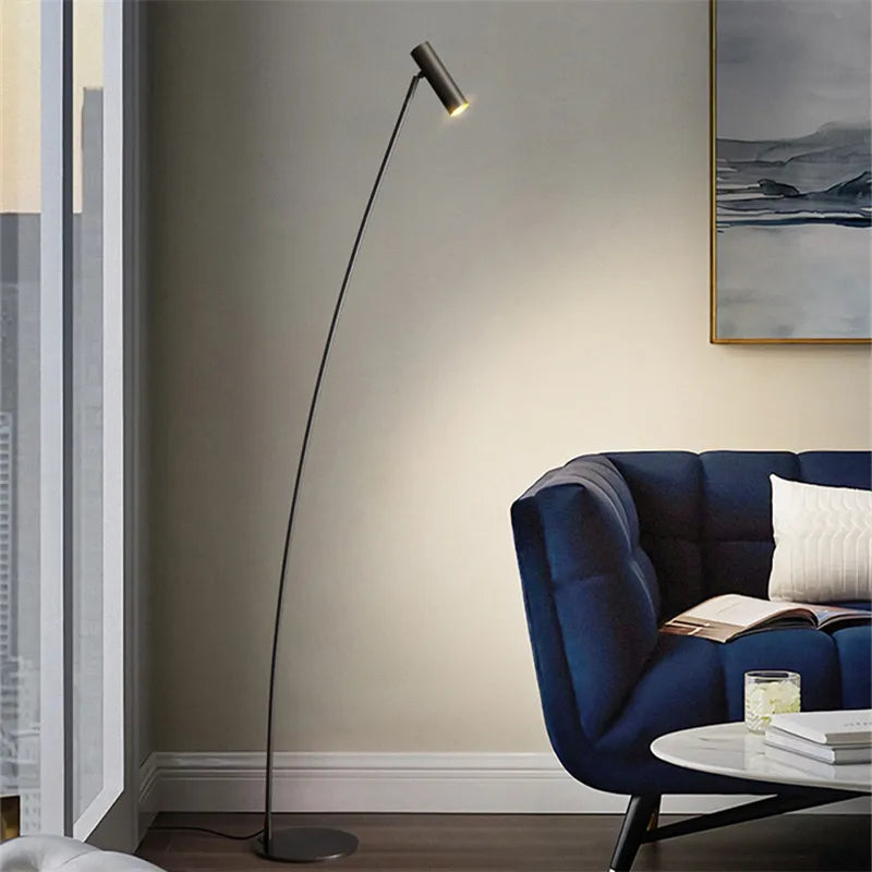 lampadaire minimaliste nordique led réglable pour intérieur