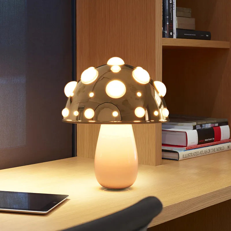 Lampe de Table décorative en forme de champignon