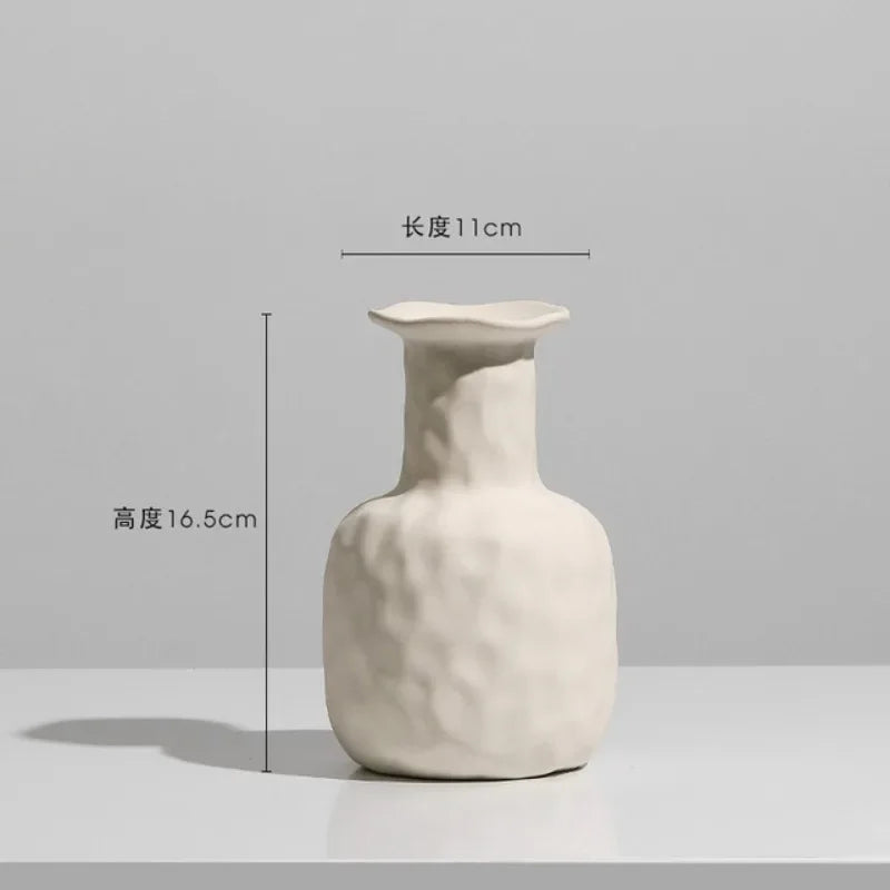 vase en céramique moderne pour fleurs séchées décoration intérieure