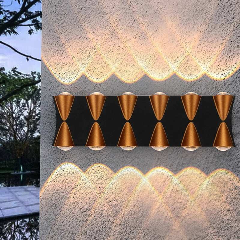 applique murale led américaine pour décoration intérieure et extérieure