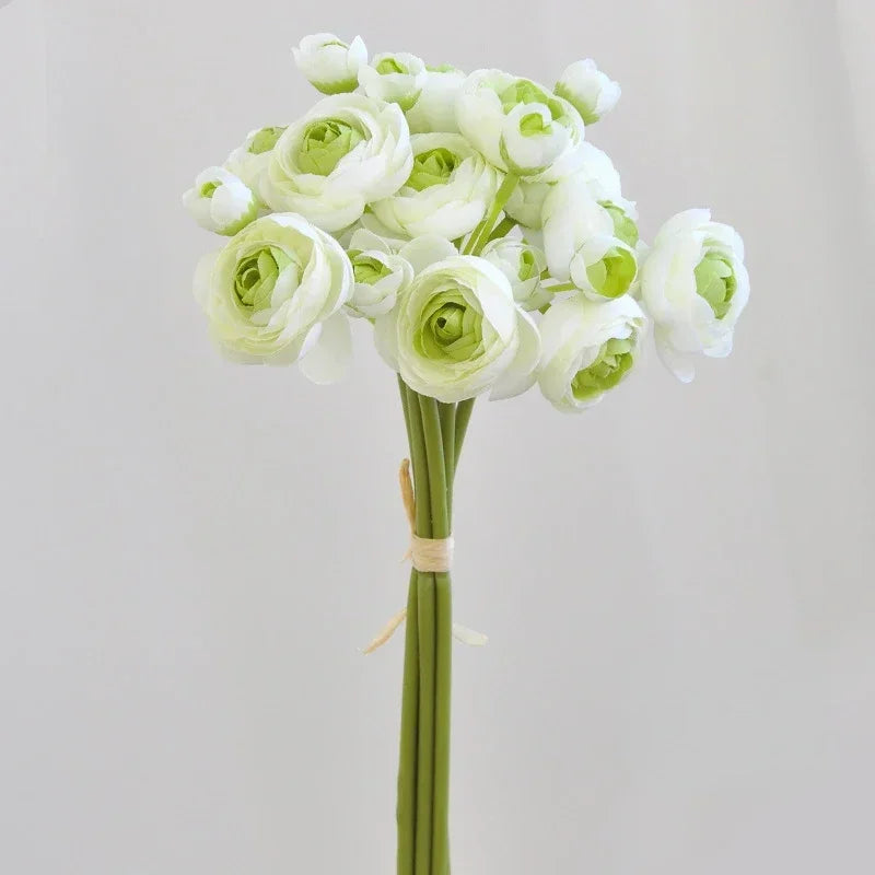 bouquet de roses artificielles pour décoration de balcon