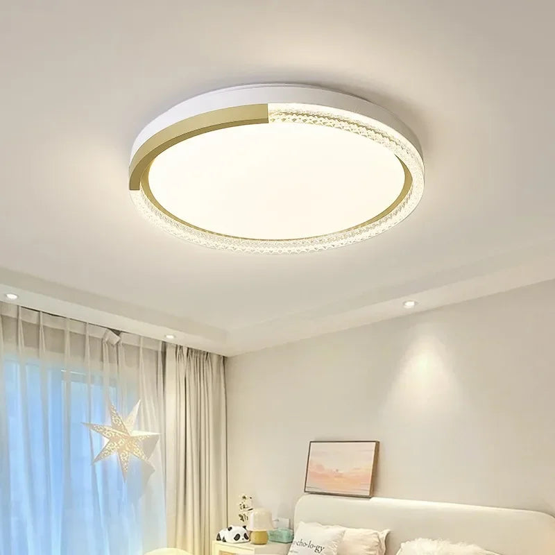 lustre moderne à leds pour décoration intérieure luminaire