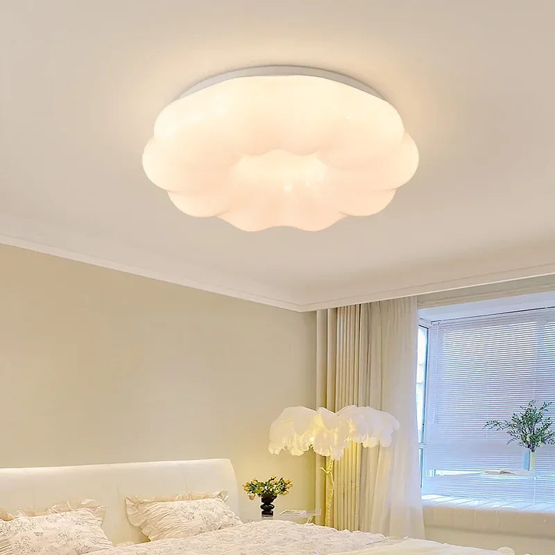 plafonnier led moderne en forme de nuage décoratif intérieur