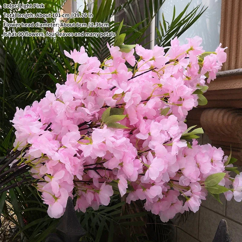 fleur de cerisier artificielle pour décoration et bricolage